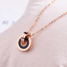 Load image into Gallery viewer, Women&#39;s necklaces, pendants, collars, 2020 fashion jewelry, rose gold  pendants, women&#39;s gifts, holiday gifts
