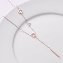 Load image into Gallery viewer, Women&#39;s necklaces, pendants, collars, 2020 fashion jewelry, rose gold  pendants, women&#39;s gifts, holiday gifts
