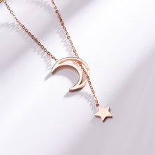 Load image into Gallery viewer, Women&#39;s necklaces, pendants, collars, 2020 fashion jewelry, rose gold  pendants, women&#39;s gifts, holiday gifts
