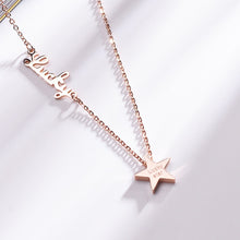 Load image into Gallery viewer, Women&#39;s necklaces, pendants, collars, 2020 fashion jewelry, rose gold  pendants, women&#39;s gifts, holiday gifts
