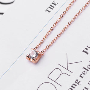 Women's necklaces, pendants, collars, 2020 fashion jewelry, rose gold  pendants, women's gifts, holiday gifts