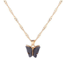 Load image into Gallery viewer, Find Me Cute Butterfly Pendant Necklace Women Simple Alloy Clavicle Necklace 2020 Summer New Jewelry Fashion Accessories
